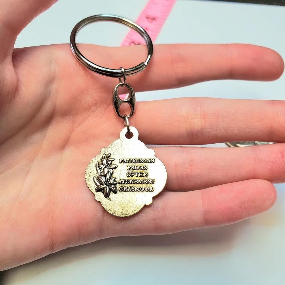 Friars of the atonement gray more keychain